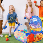 Contenedor De Pelotas Mas 100 De Colores - Imagen 9