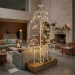 Set de 3 Árboles Decorativos de Rama Iluminados LED para Sala e Interiores - Imagen 5