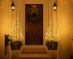 Árbol Luminoso Escultórico de Ramas con Luces LED Blanco Cálido - Estilo Nórdico y Japandi - Imagen 6