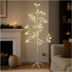 Árbol Luminoso Escultórico de Ramas con Luces LED Blanco Cálido - Estilo Nórdico y Japandi