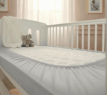 Sabanas Unicolor Para Cuna Corral De Bebe - Imagen 2