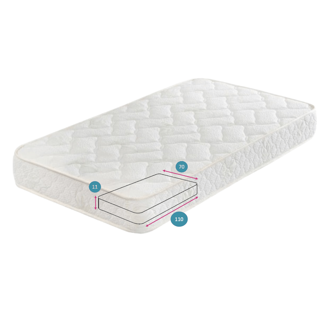 Colchón cuna 110x70 Colchón para Cuna Y Corral Bebe 110x70 - Imagen 1