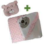 Cobija Térmica Para Bebé Cobertor Manta Ovejero Mas Almohada - Imagen 2