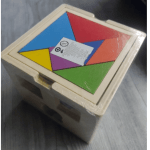 Cubo De Aprendizaje Estimulación Temprana Mas Rompecabezas - Imagen 2