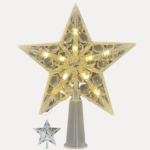 Estrella Led Premium Para Punta De Árbol, patrones gota de Agua - Imagen 4