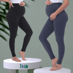 Leggins Pantalones Para Embarazo, Maternos, Look Moderno - Imagen 9