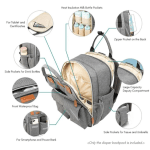 Pañalera Supreme + Cambiador Y Bolsa Para Teteros - Imagen 4