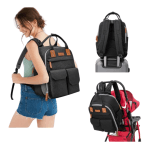 Pañalera Supreme + Cambiador Y Bolsa Para Teteros - Imagen 7