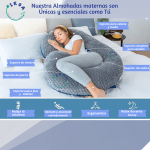 Almohada Para Embarazo Tipo C: Sueño y Alivio Total - Imagen 2