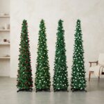 Árbol de Navidad Plegable Pop-Up Delgado